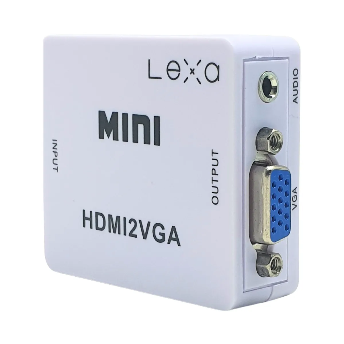 CONVERTIDOR LEXA HD VGA + AUDIO A HDMI
